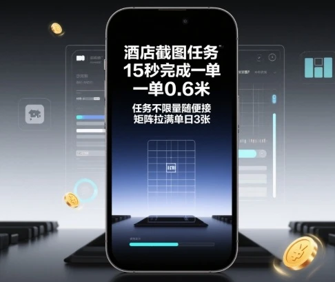 酒店截图任务,15秒完成一单,一单0.6米,任务不限量随便接,矩阵拉满单日3张【揭秘】-创业猫 酒店截图任务,15秒完成一单,一单0.6米,任务不限量随便接,矩阵拉满单日3张【揭秘】