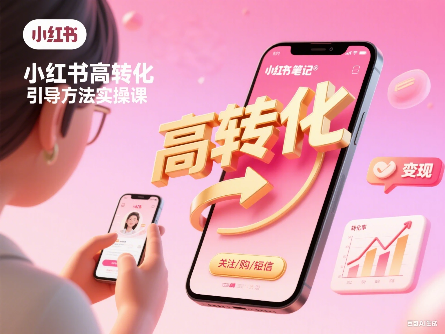 小红书高转化引导方法实操课