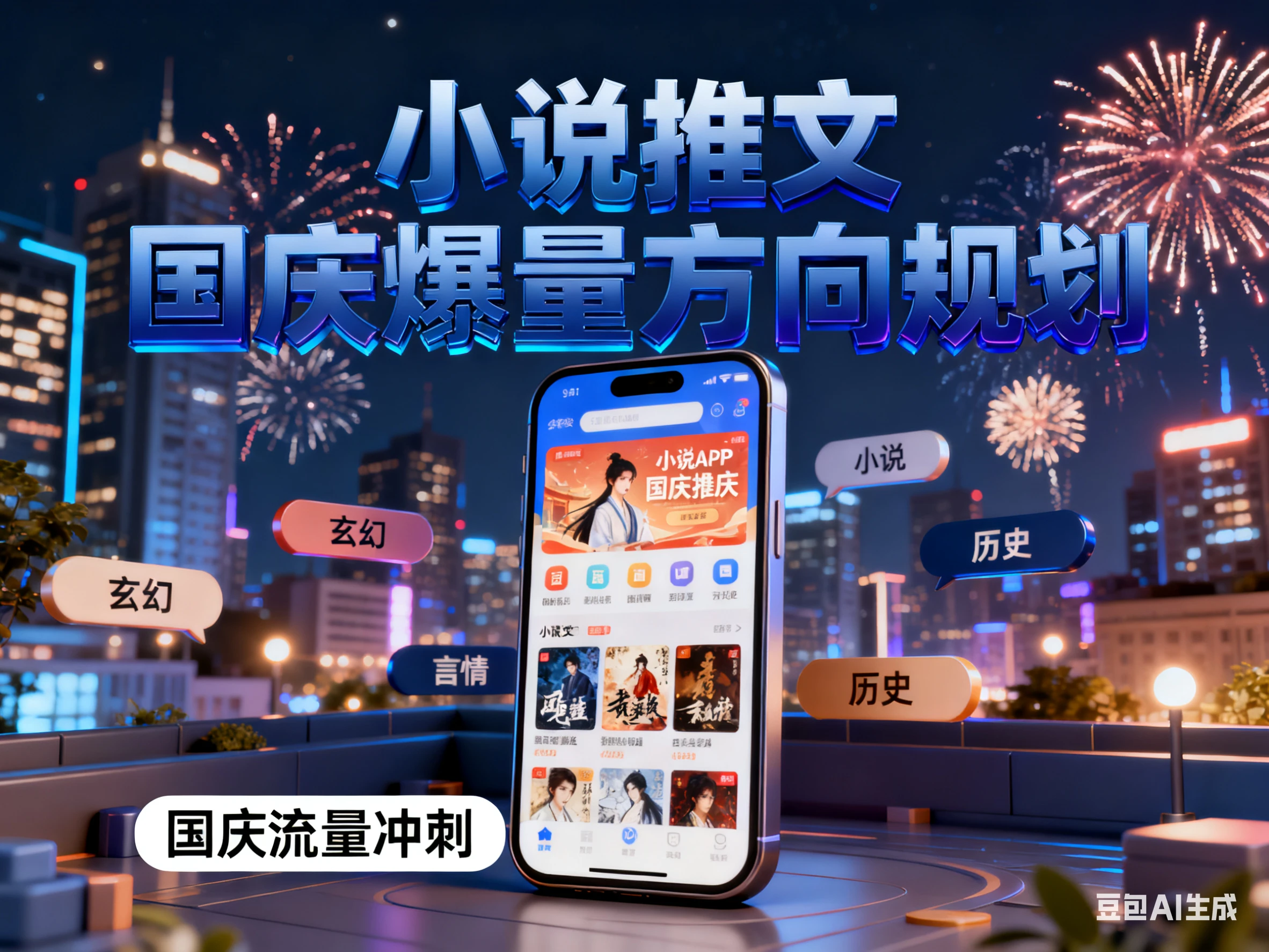 【精】小说推文 国庆爆量方向规划