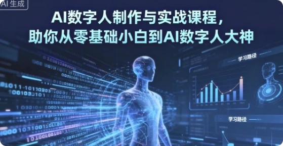 【精】AI数字人制作 从零基础到大神