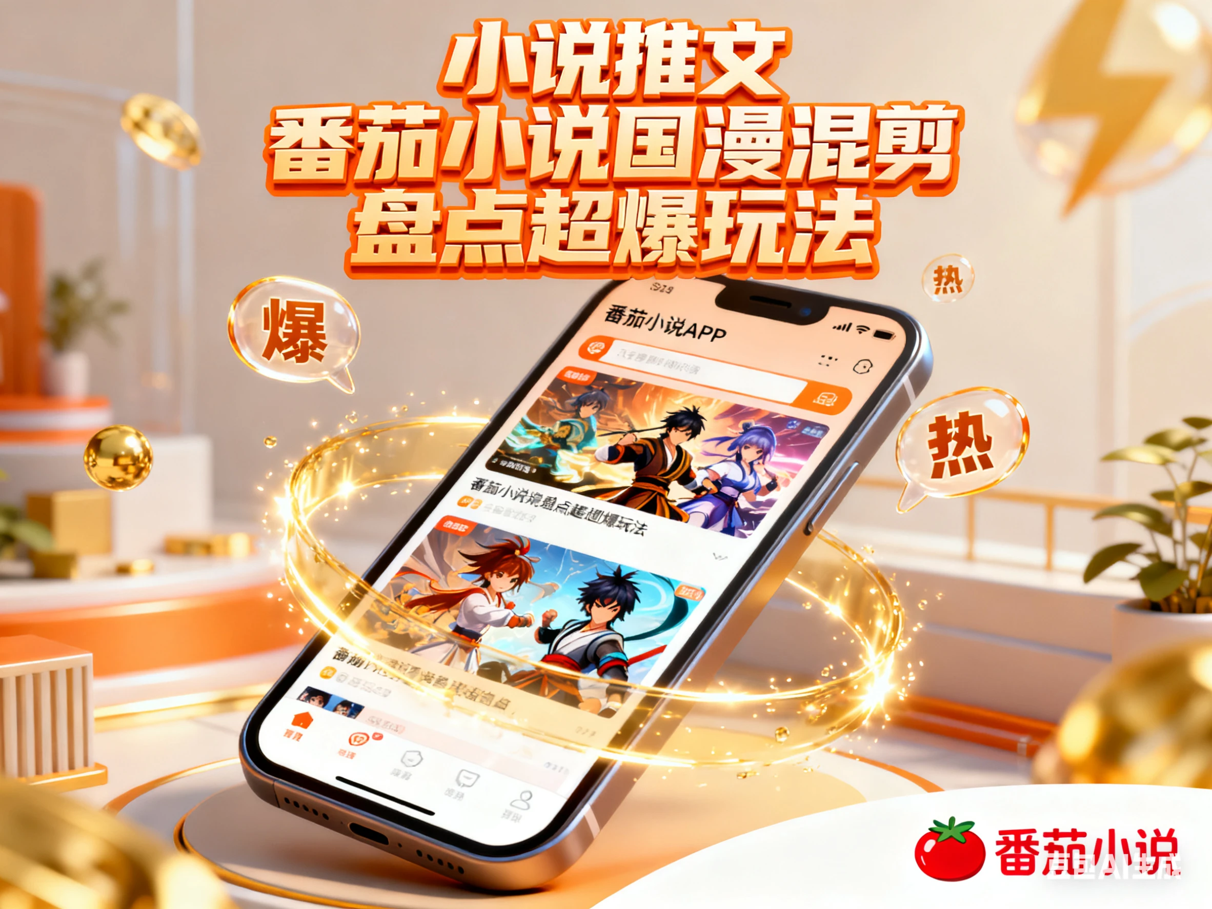 【精】小说推文 番茄小说国漫混剪盘点超爆玩法