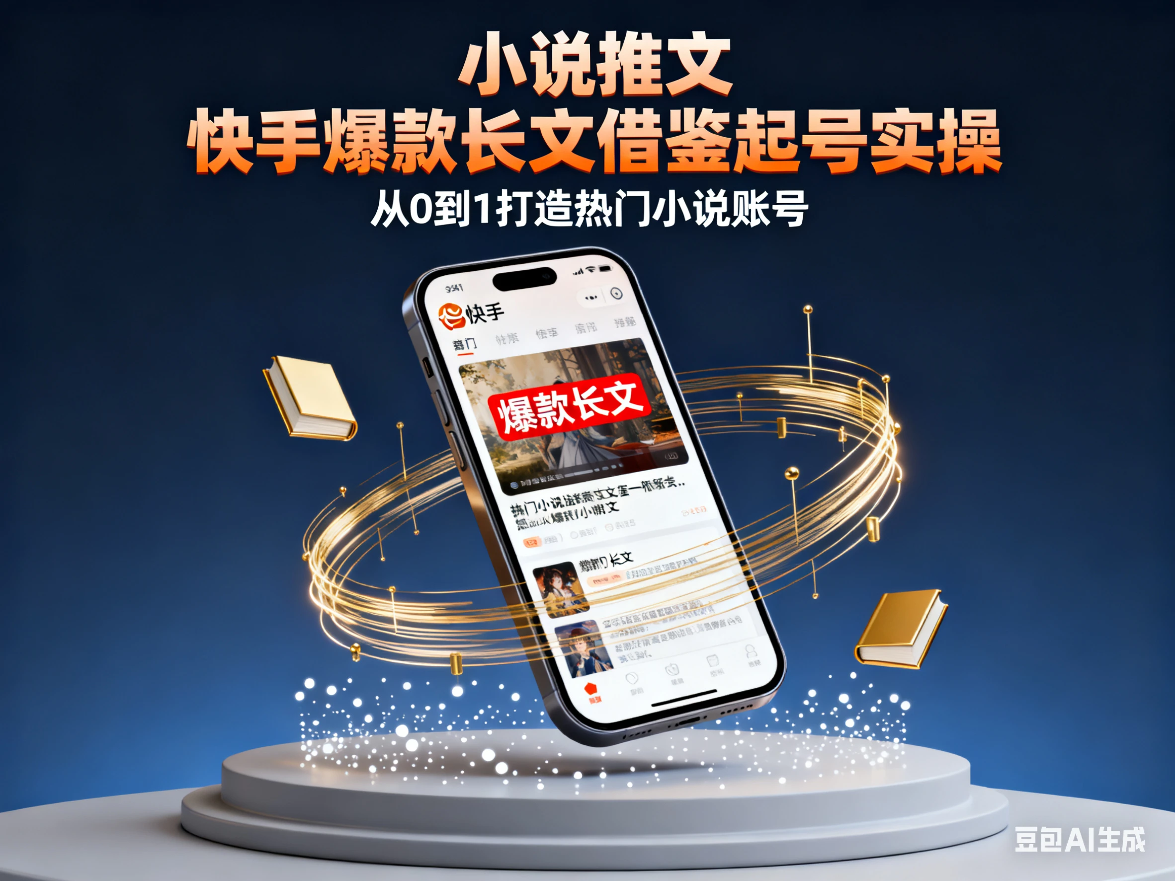 小说推文 快手爆款长文借鉴起号实操