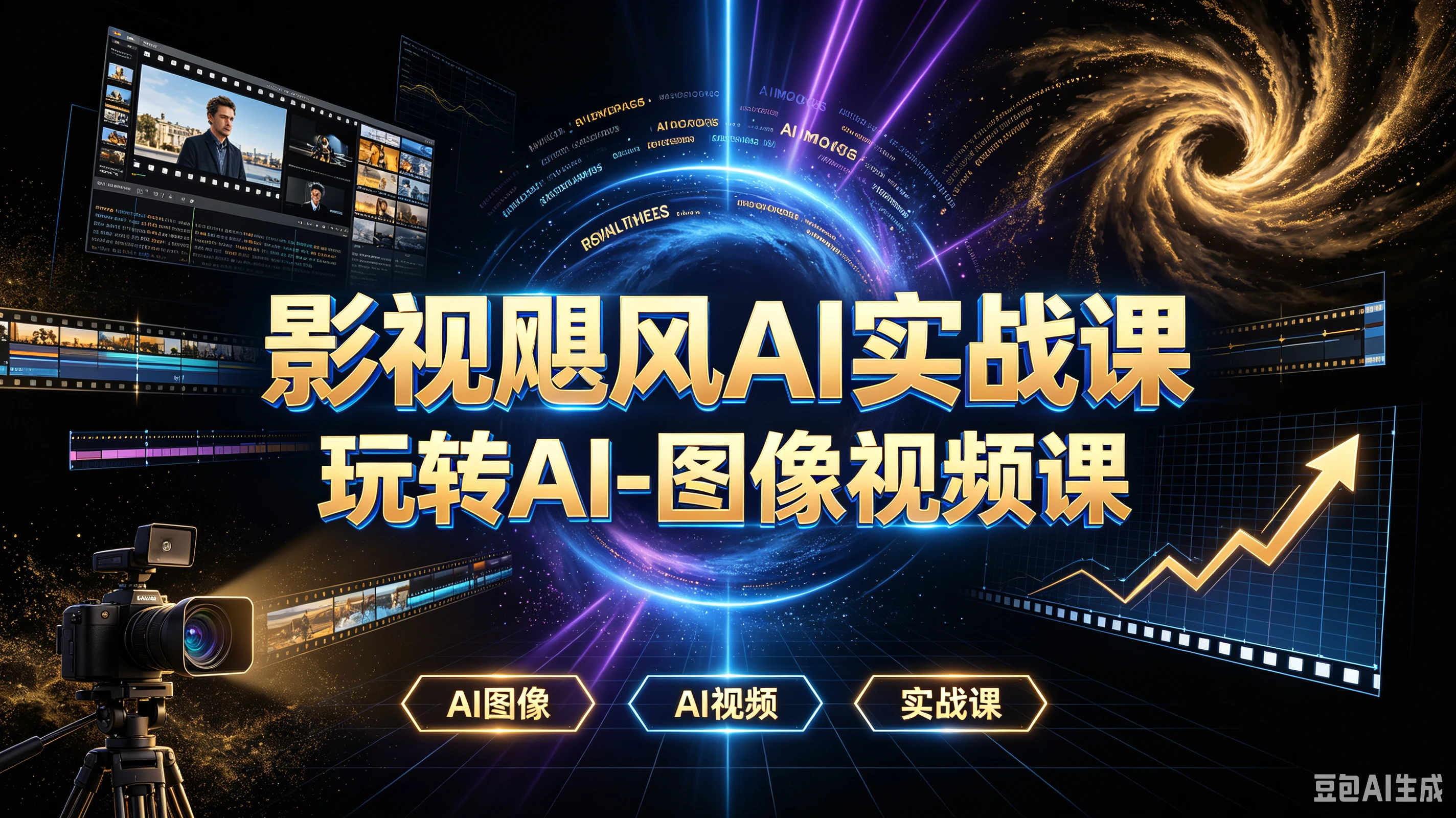 【精】影视飓风AI实战课玩转AI-图像视频课,AI图像、AI视频、实战课 【精】影视飓风AI实战课玩转AI-图像视频课,AI图像、AI视频、实战课