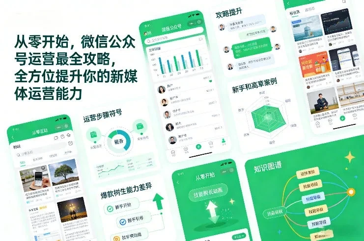 【精】从零开始,微信公众号运营最全攻略,全方位提升你的新媒体运营能力 【精】从零开始,微信公众号运营最全攻略,全方位提升你的新媒体运营能力